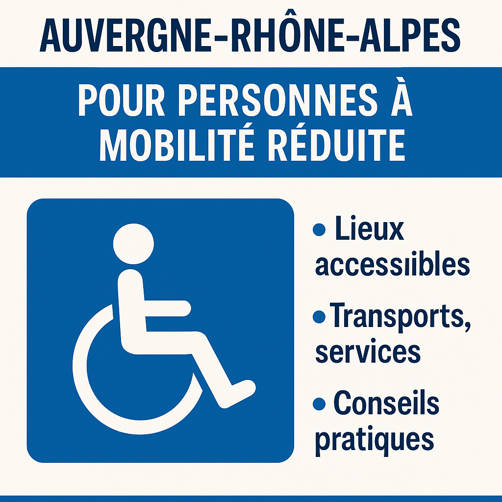 Vous cherchez un guide local sur Auvergne-Rhône-Alpes adapté PMR ?