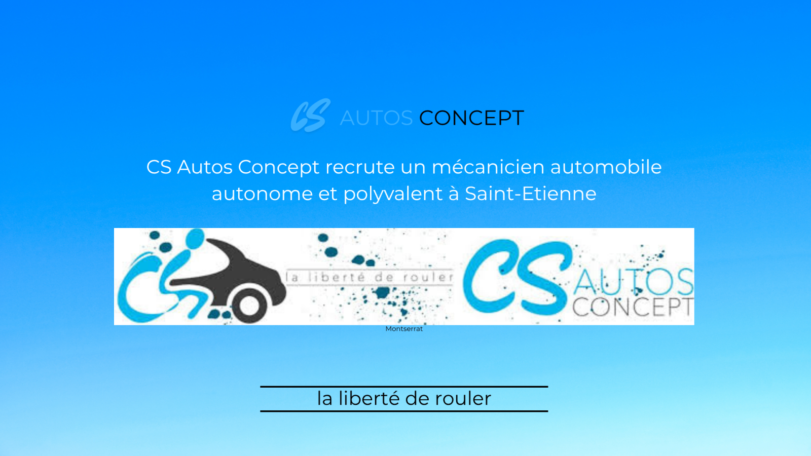 CS Autos Concept recrute un mécanicien automobile autonome et polyvalent à Saint-Etienne