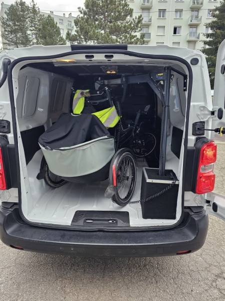 Chargement tricycle électrique