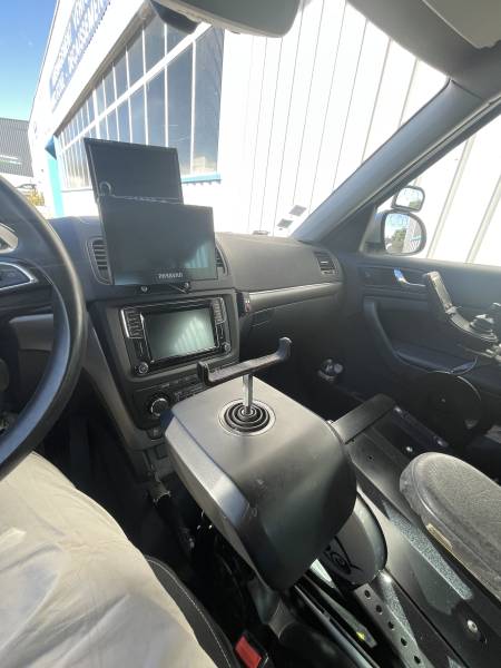 Škoda Yeti  aménagé pour personnes à mobilité réduite (PMR)