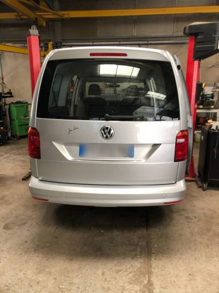 Décaissement arrière permettant l'accès fauteuil et le transport PMR Auvergne Rhône Alpes