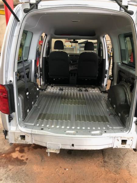 Décaissement arrière permettant l'accès fauteuil et le transport PMR Auvergne Rhône Alpes